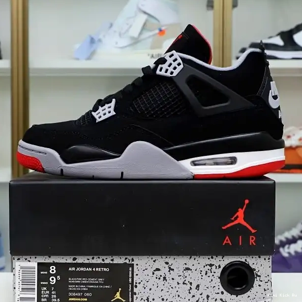 'BRED' 2019 RETRO OG Kimikick 4 AIR JORDAN 0705